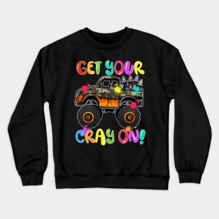 Get Your Cray On Back To School Crewneck Sweatshirt